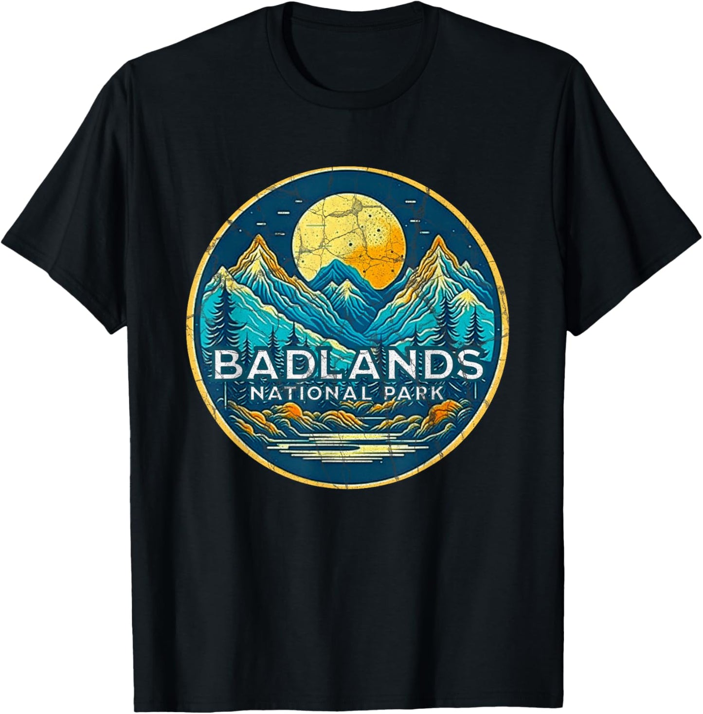 Badlands National Park T-Shirt - T-Shirt | Black