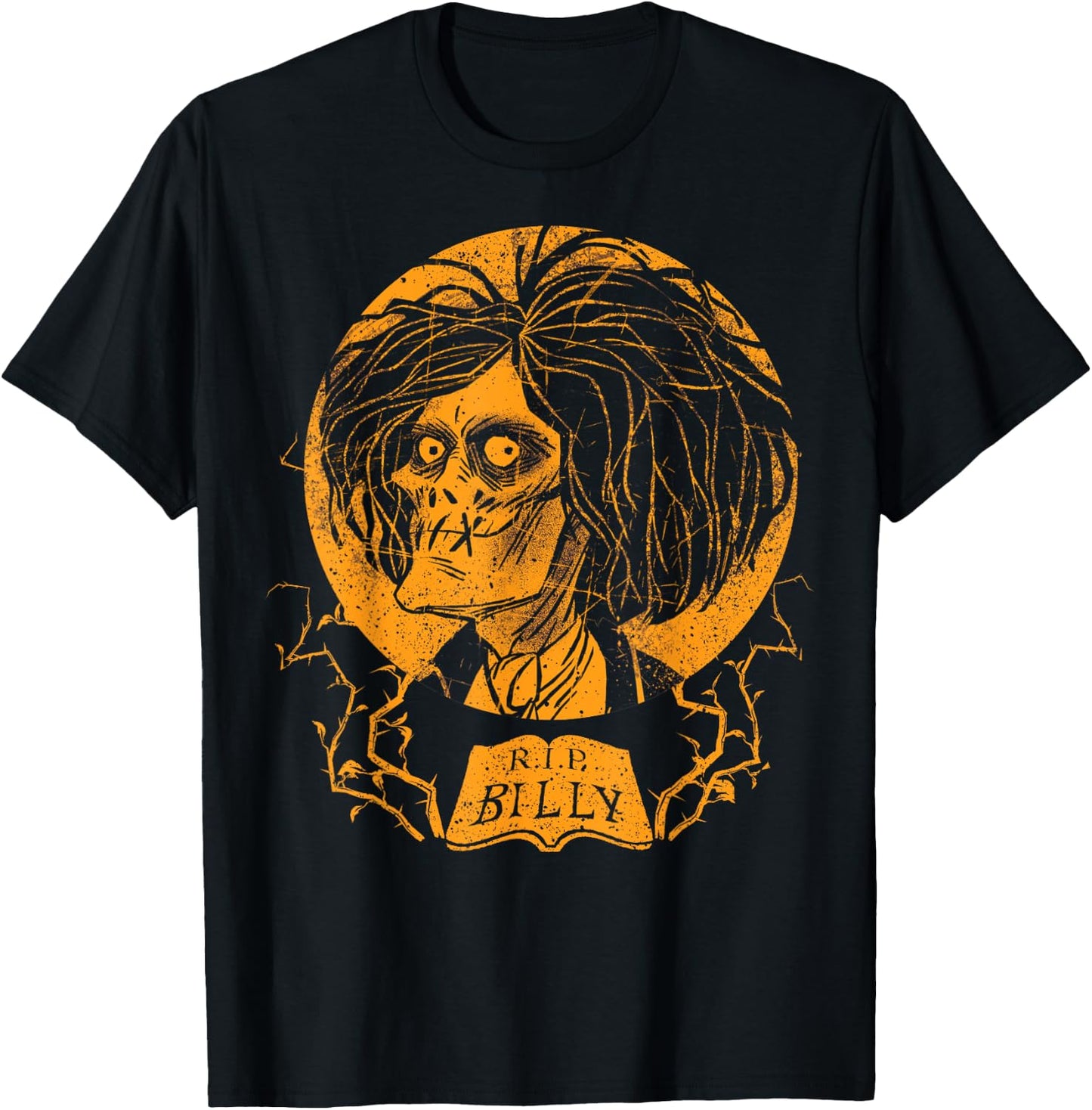 Disney Hocus Pocus RIP Billy Halloween Tombstone Retro T-Shirt - T-Shirt | Black