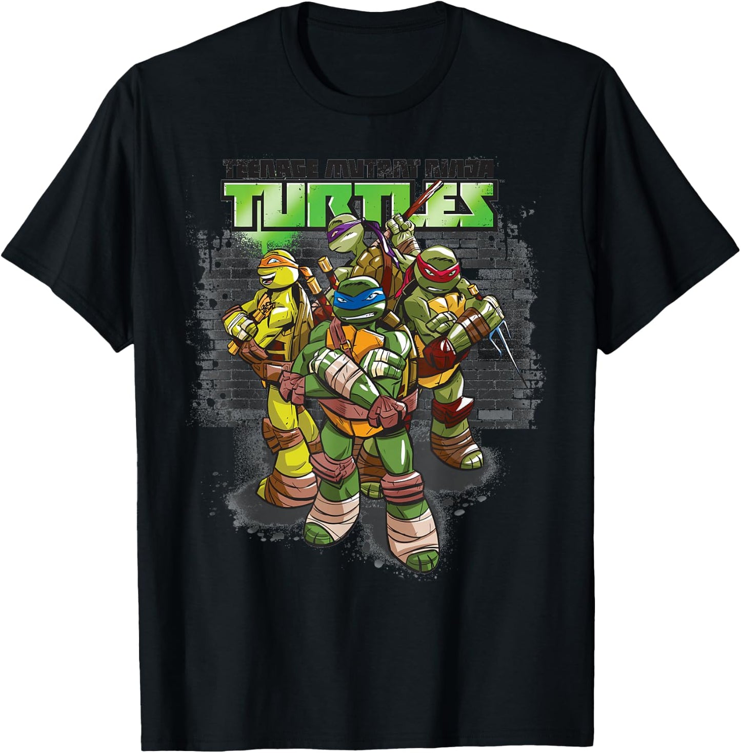 TMNT Turtle Stance T-Shirt - T-Shirt | Black