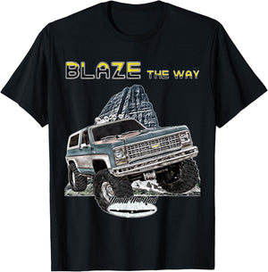 Blazer,Lifted Squarebody Truck,K5,Jimmy,Suburban,Silverado T-Shirt - T-Shirt | Black