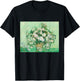 Vincent van Gogh Vase of Roses Art T-Shirt - T-Shirt | Black