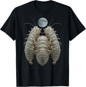 Isopods Isopod Howling Moon T-Shirt - T-Shirt | Black