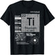 Titanium (Ti) Element | Atomic Number 22 Science T-Shirt - T-Shirt | Black