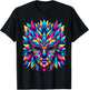 Retro Carnival Mask Brazil Rio , Black, S T-Shirt - T-Shirt | Black