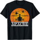 Apache Helicopter AH64 Attack Helicopters Pilot Sunset T-Shirt - T-Shirt | Black