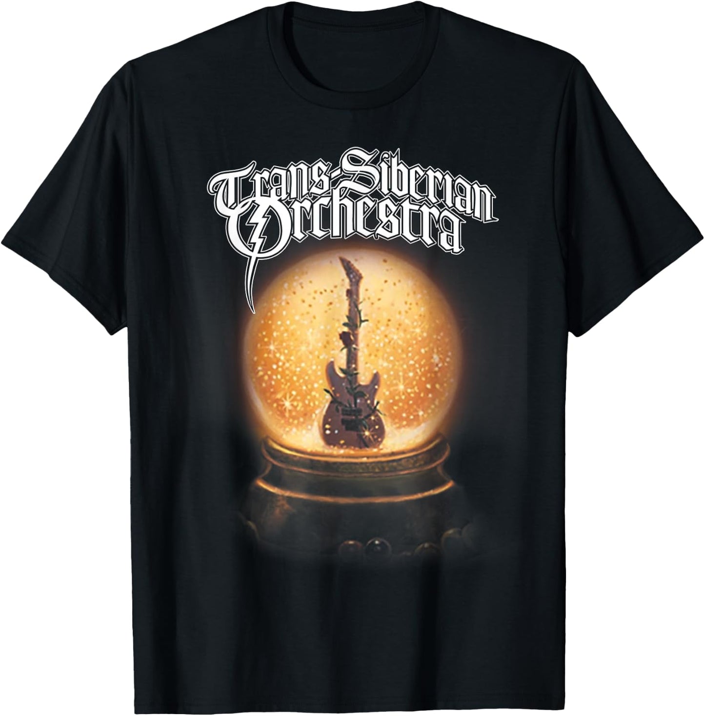 Trans-Siberian Orchestra Guitar Globe T-Shirt - T-Shirt | Black