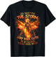 No Matter The Storm May Your Faith Be Stronger Than - Men T-Shirt - T-Shirt | Black