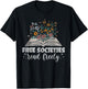 Free Societies Read Freely Floral Book Reading Cute Women's T-Shirt - T-Shirt | Black