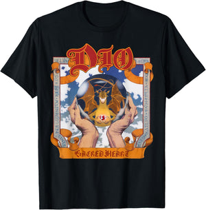 Dio – Sacred Heart Black T-Shirt - T-Shirt | Black
