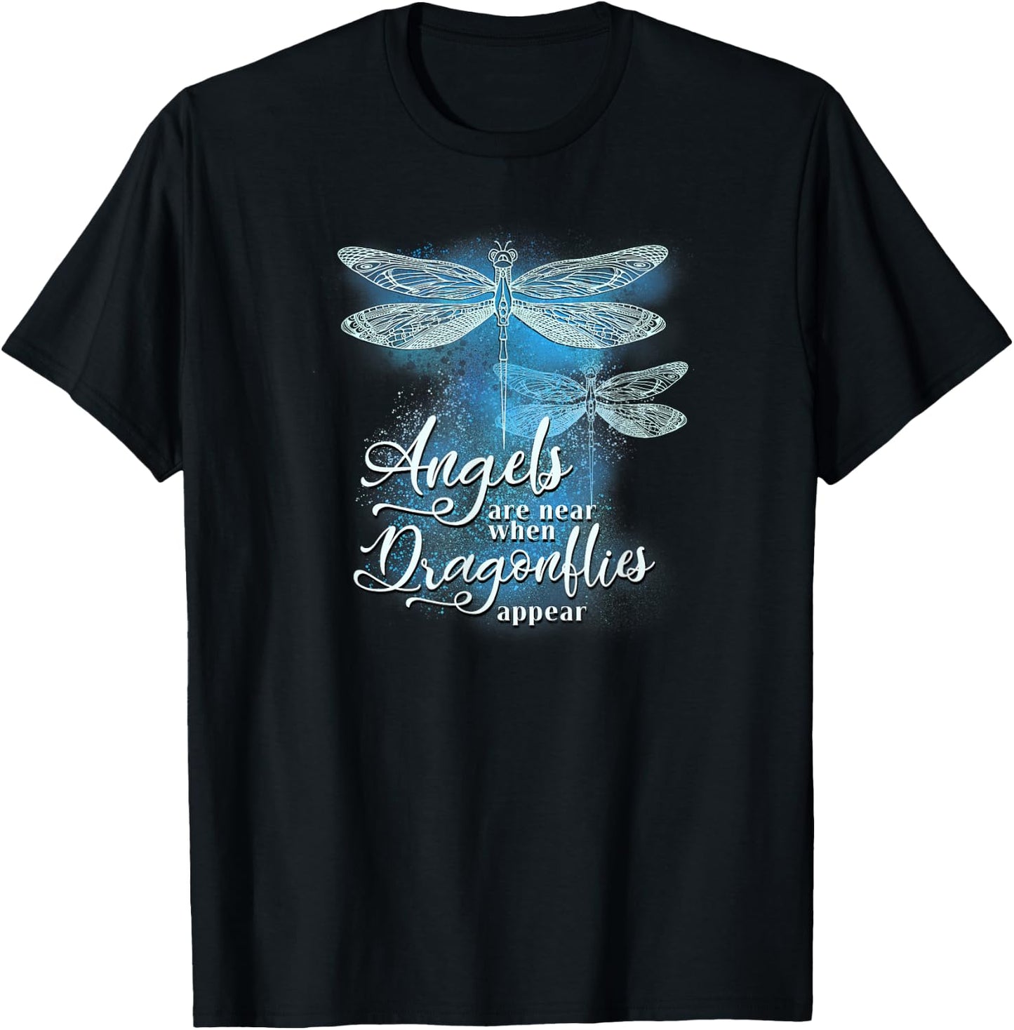 Dragonfly Gifts Dragonflies Clothes Hippie Gift Wings T-Shirt - T-Shirt | Black