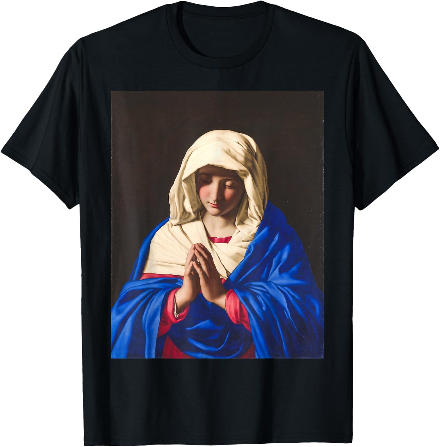Mary, mother of Jesus T-Shirt - T-Shirt | Black