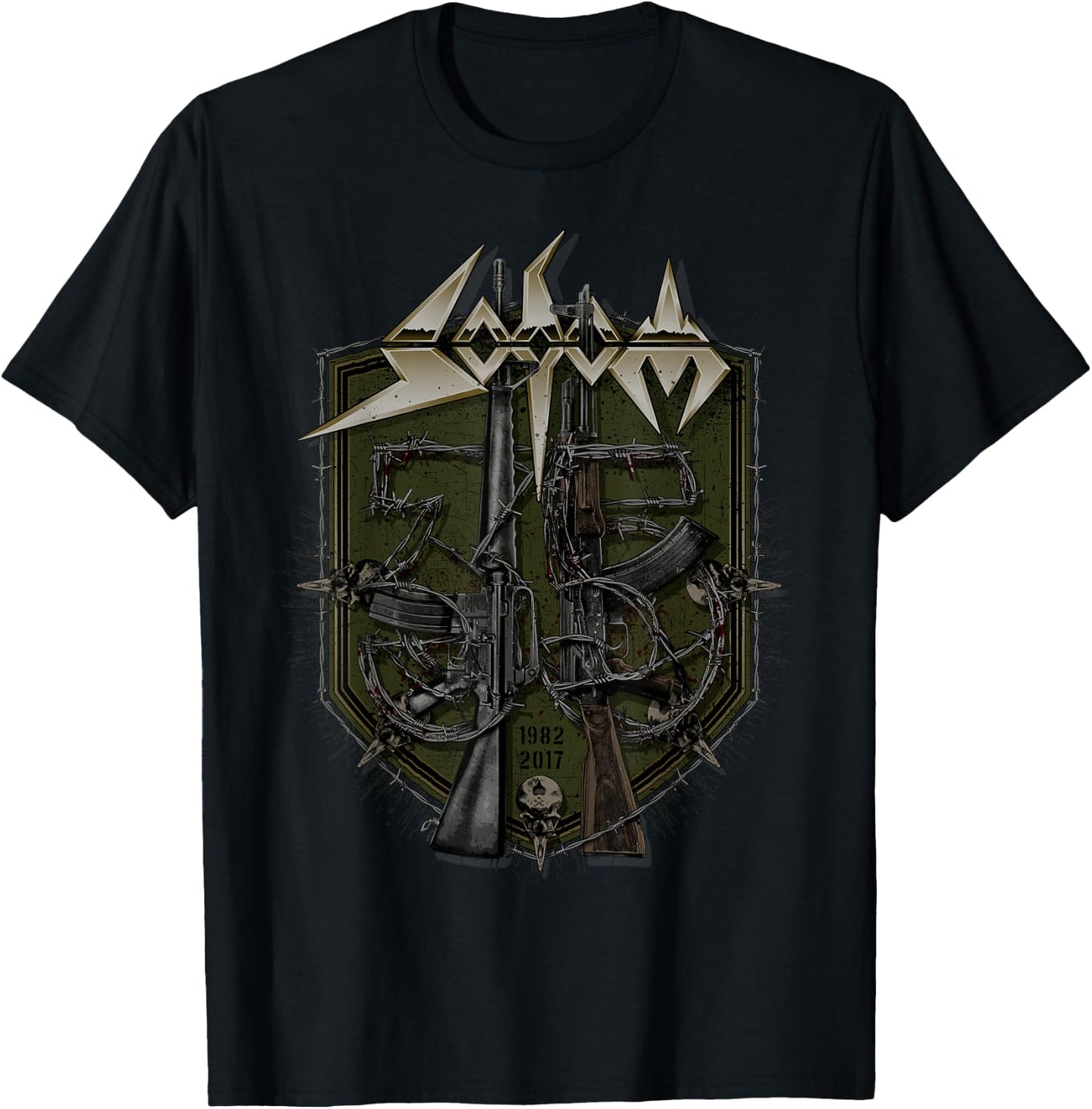 Sodom - 35 Years - Official Merchandise T-Shirt - T-Shirt | Black