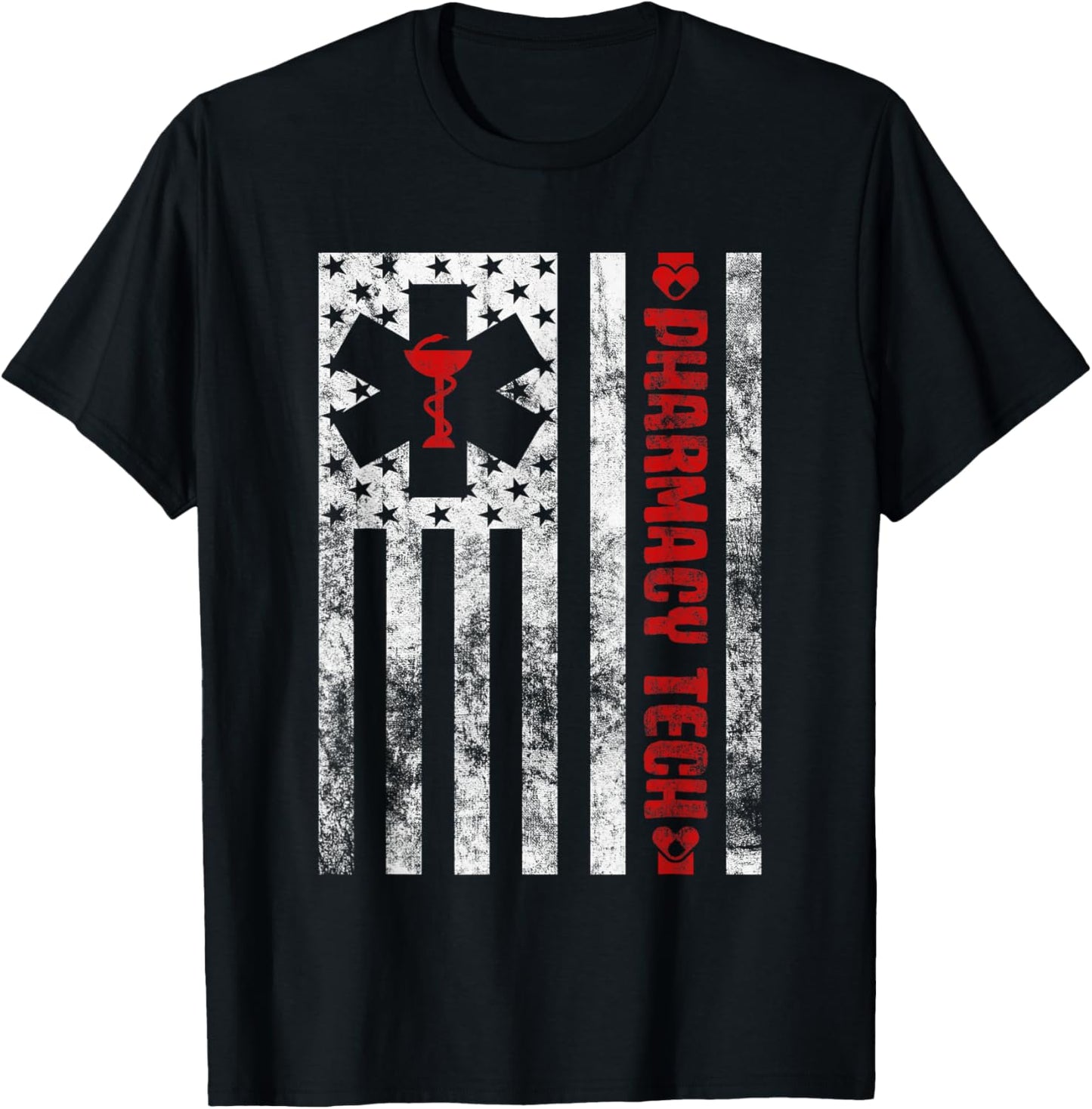 Pharmacy Technician Pharmacist CPhT Certified Pharm Tech T-Shirt - T-Shirt | Black