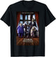 Addams Family Group Shot Portrait Movie Poster T-Shirt - T-Shirt | Black