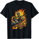 Marvel Ghost Rider Spirit of Vengeance Flaming Skull T-Shirt - T-Shirt | Black