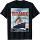 A 1912 Vintage Titanic Voyage Ship Cruise Vessel T-Shirt - T-Shirt | Black