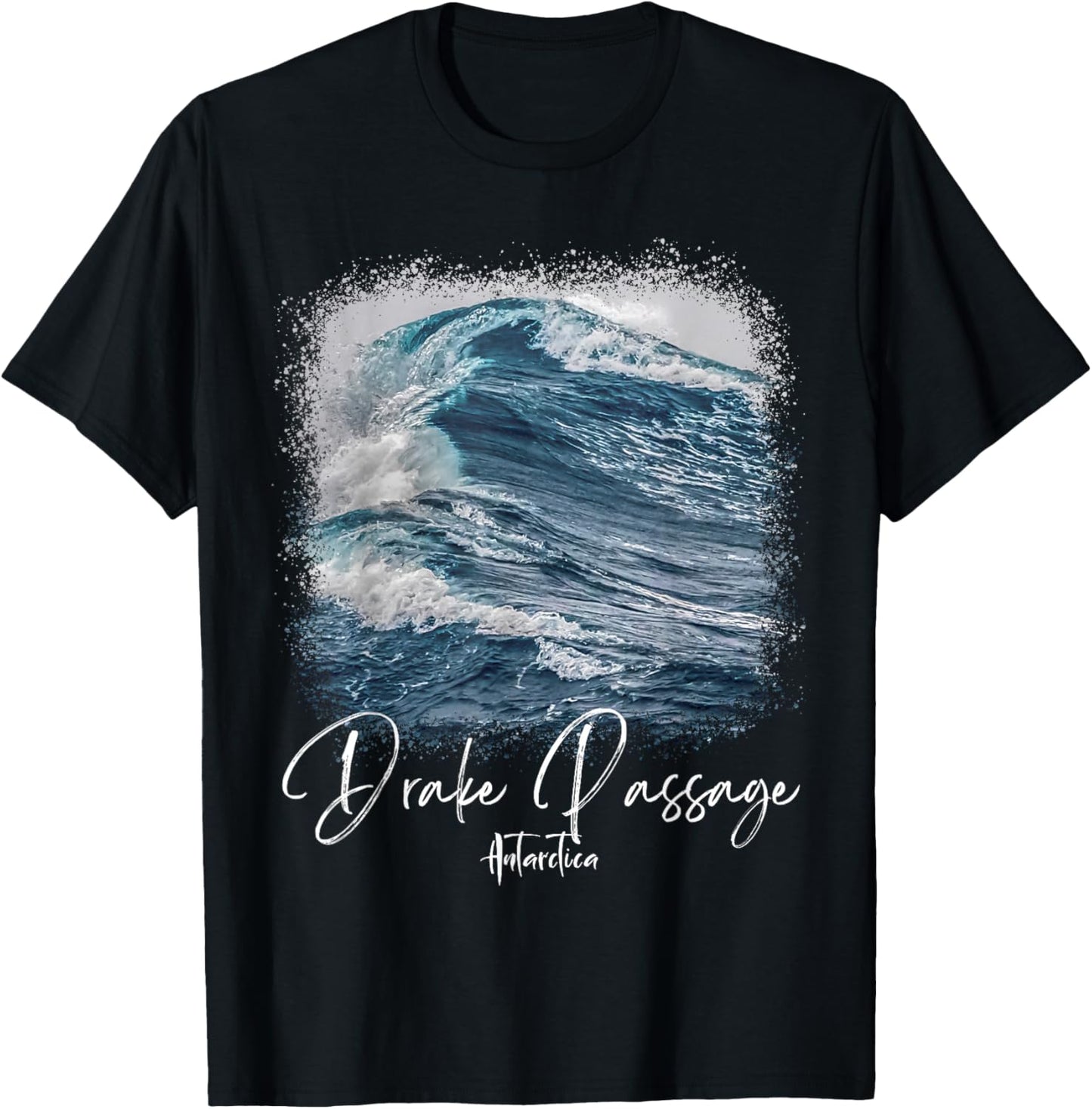 Drake Passage Antarctica T-Shirt - T-Shirt | Black