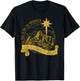 Go Tell It On the Mountain Jesus Christ Born Christmas Carol T-Shirt - T-Shirt | Black