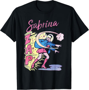 Sabrina The Teenage Witch Vintage ZAP T-Shirt - T-Shirt | Black