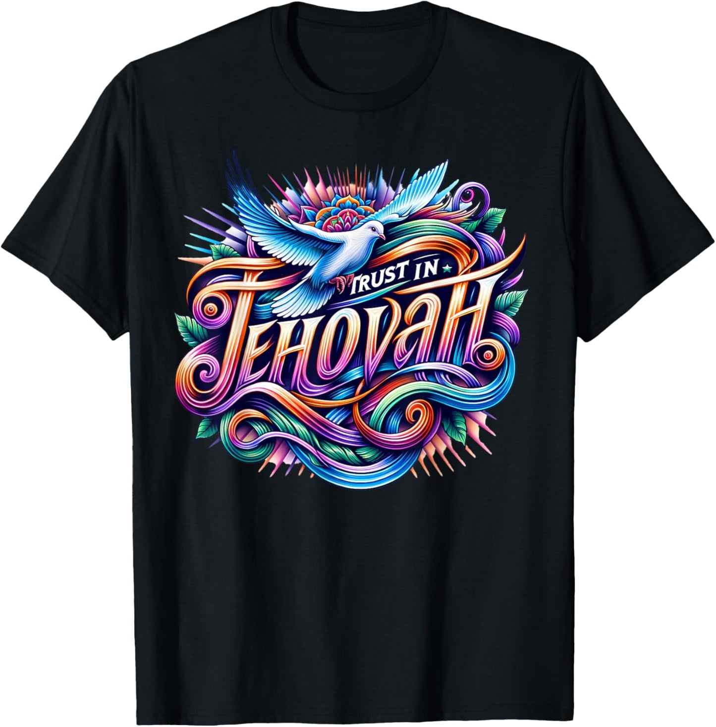 Jehovah's Witness Trust In Jehovah JW ORG JW T-Shirt - T-Shirt | Black