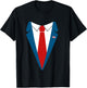 Trump Suit Halloween Costume Funny Cute Simple Fast gift T-Shirt - T-Shirt | Black