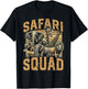 Safari Squad Zoo T-Shirt - T-Shirt | Black