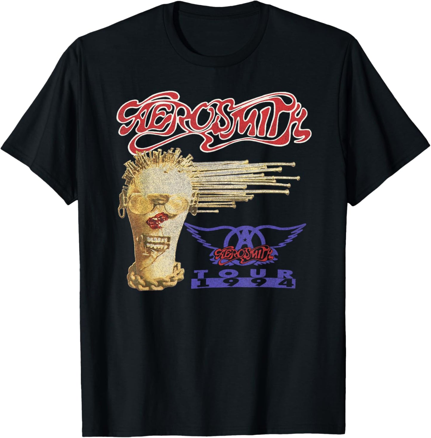 Aerosmith Amazon Exclusive - Get A Grip 1994 Tour T-Shirt - T-Shirt | Black