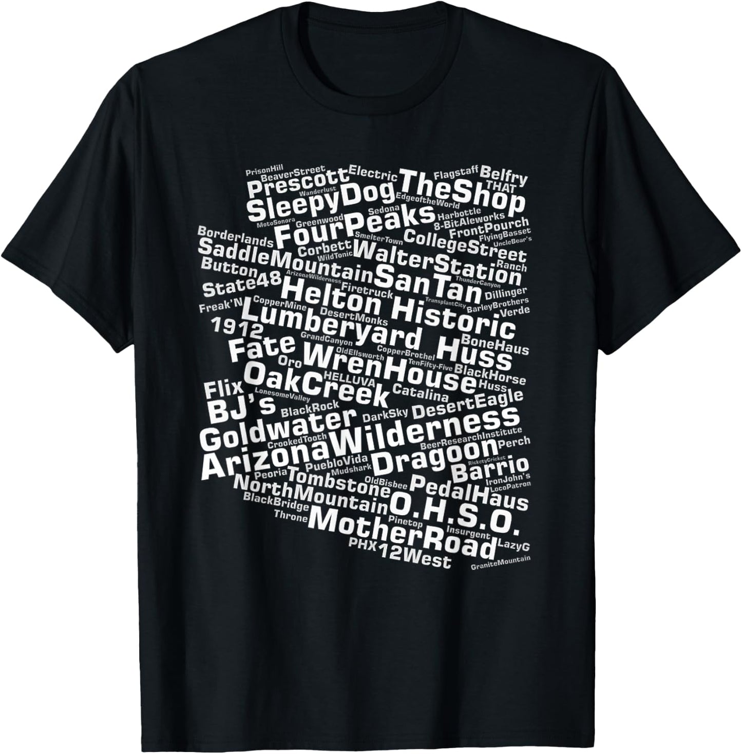 Arizona Breweries T-Shirt - T-Shirt | Black
