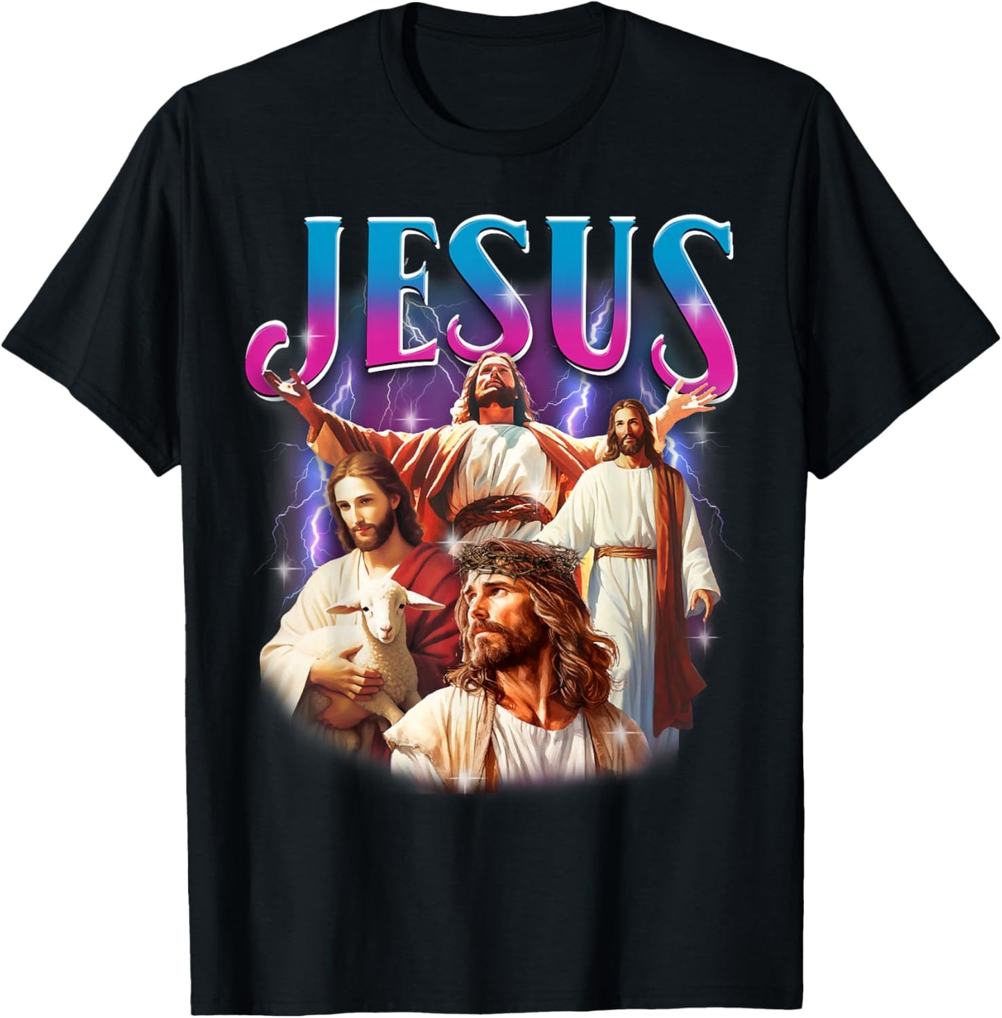 Jesus Funny Meme Christian God Faith Religious He Is Risen T-Shirt - T-Shirt | Black