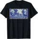 USA History Vintage Stamp George Washington & Robert E Lee T-Shirt - T-Shirt | Black