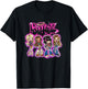 Bratz Dolls With Style Group Shot Retro Big Chest Poster T-Shirt - T-Shirt | Black