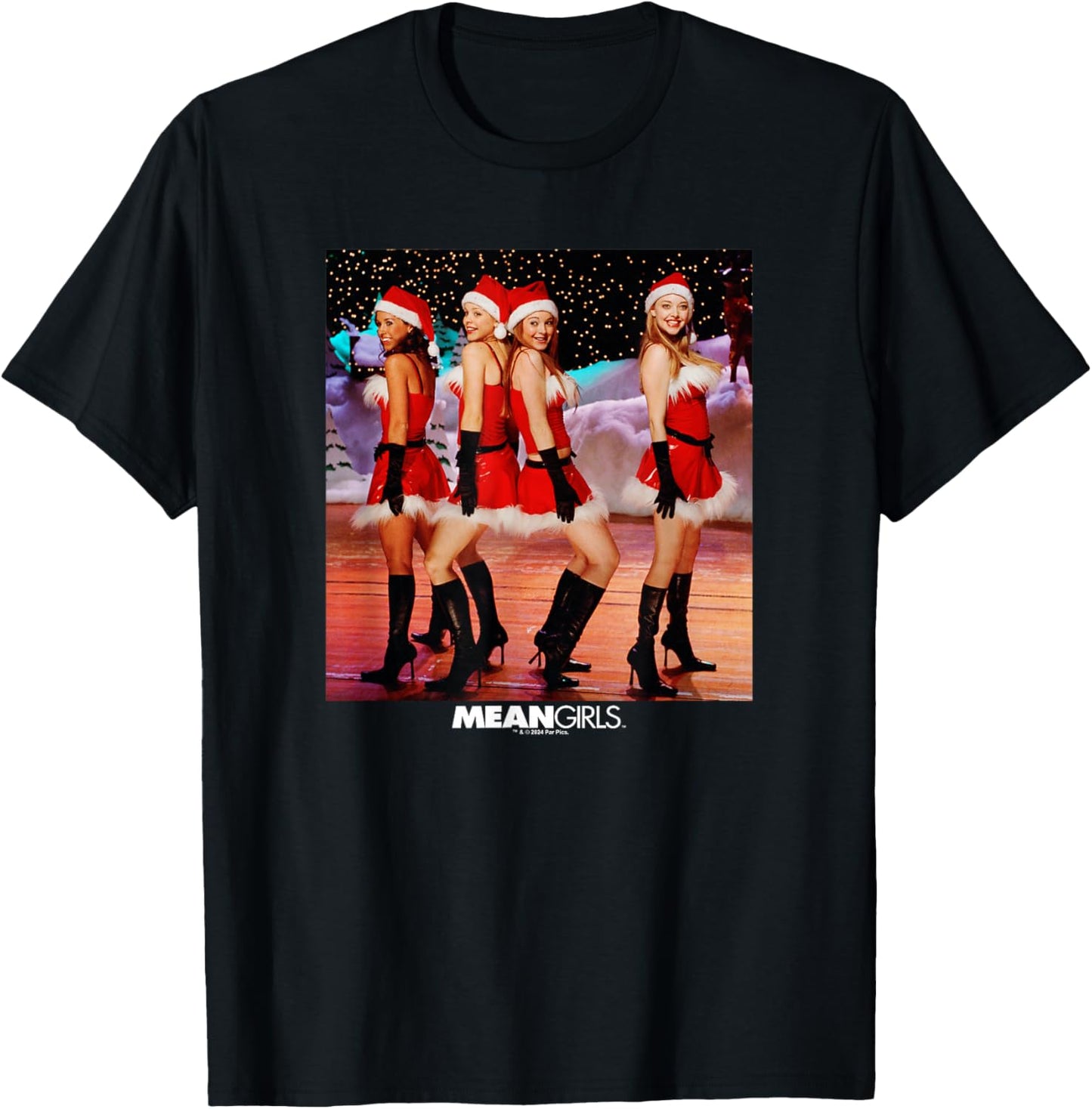 Mean Girls Christmas T-Shirt - T-Shirt | Black
