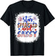 Star Spangled & Sassy Independence Day Groovy 4th Of July Women Kids Men T-Shirt - T-Shirt | Black