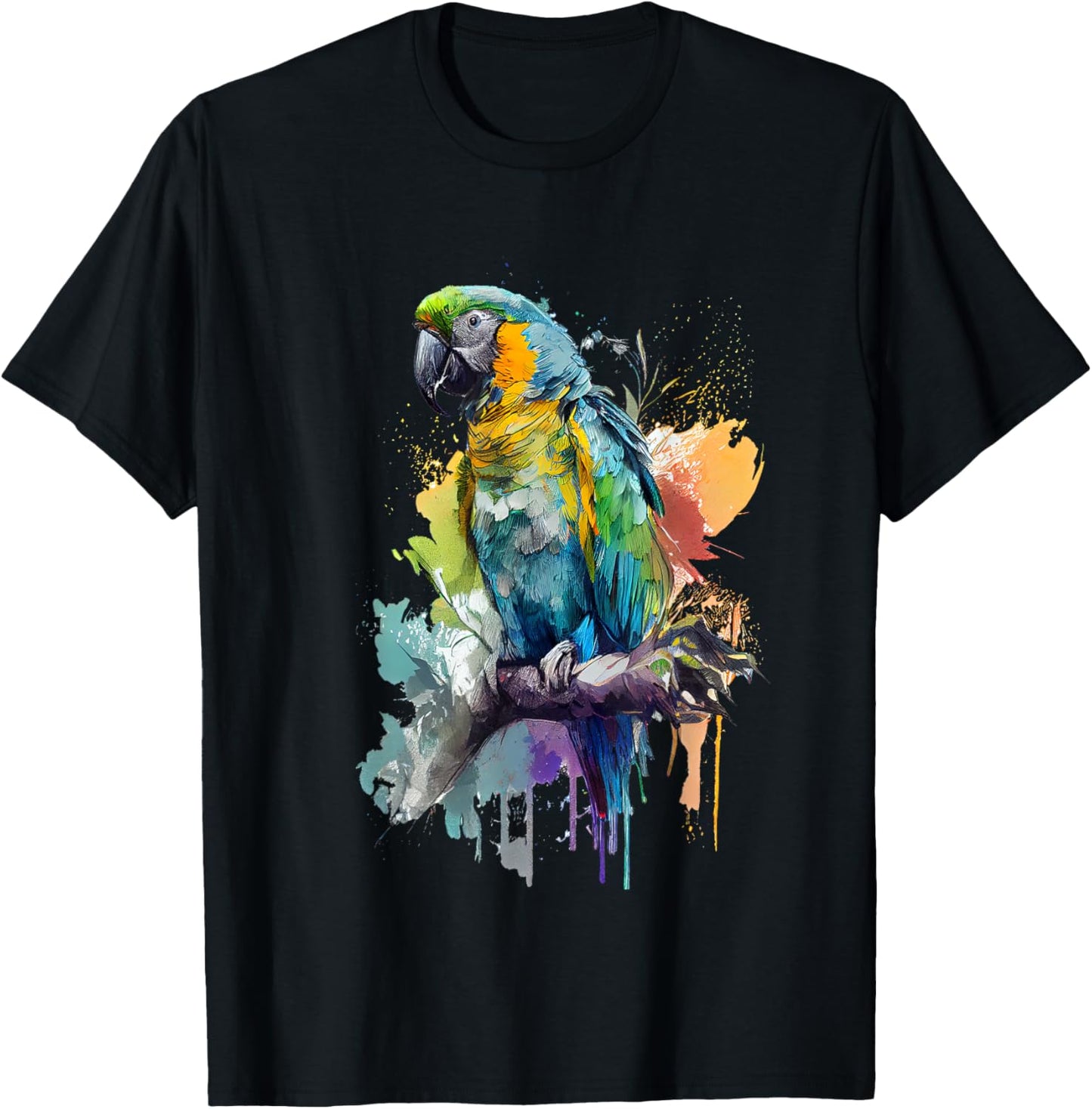Parrot T-Shirt - T-Shirt | Black