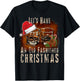 Old Fashioned Whiskey Christmas - Bourbon Cocktail Drinkers T-Shirt - T-Shirt | Black