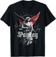 Hip Hop Y2K Vintage Hipster Edgy Urban Streetwear Angel T-Shirt - T-Shirt | Black