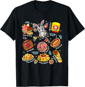 Mi Burrito Sabanero Mexican Tuki Tuki Donkey Latino Xmas T-Shirt - T-Shirt | Black