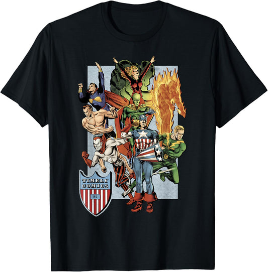 Marvel FOOM Timely Comics Inc. T-Shirt - T-Shirt | Black