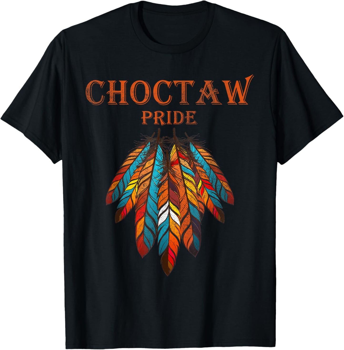 Choctaw Oklahoma OK | Pride Native American T-Shirt - T-Shirt | Black