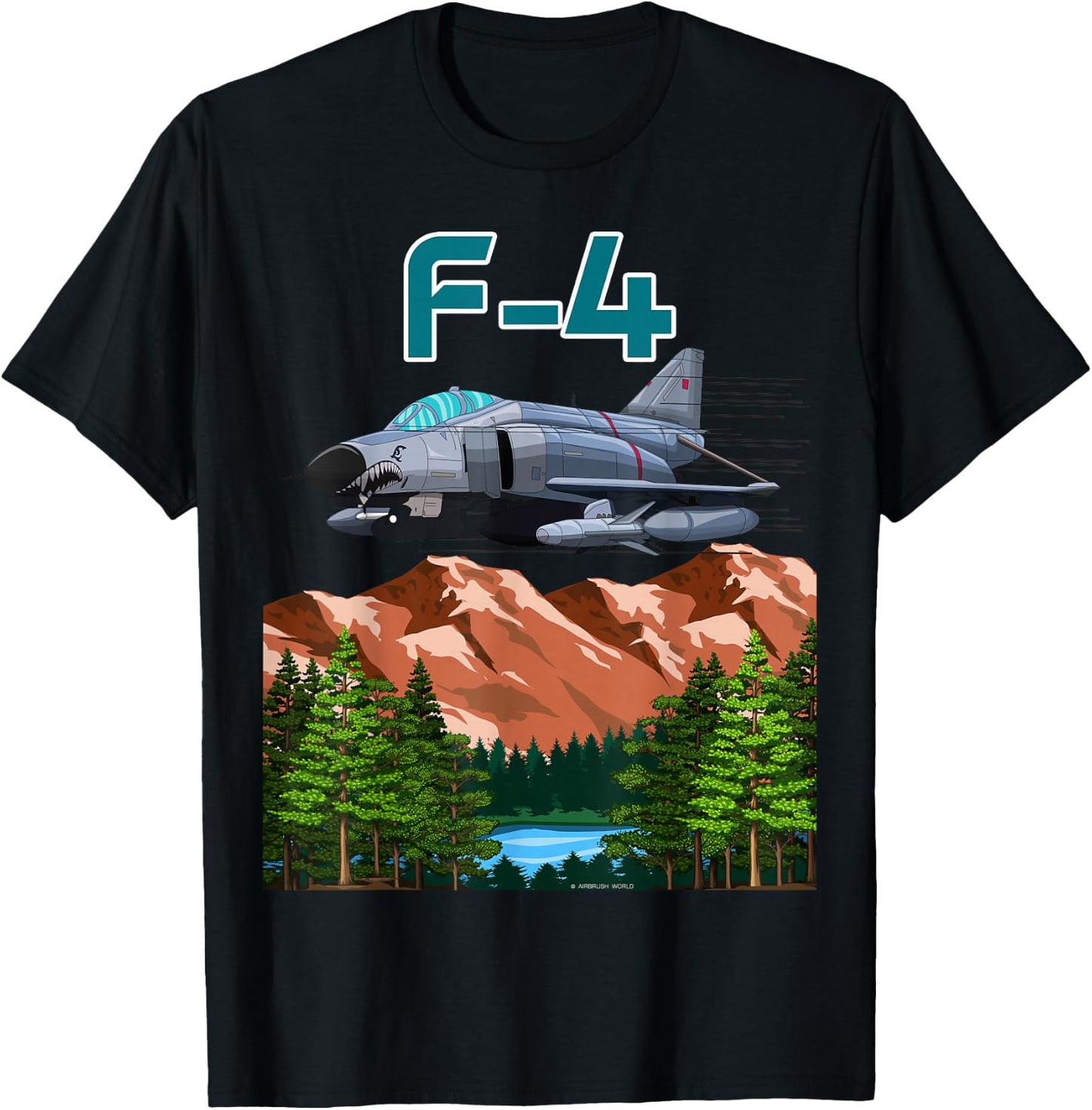 Army Supersonic Jet Military Armed Forces Fighter-Bomber T-Shirt - T-Shirt | Black