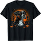 Pumpkin Boxer Dog costume on Boxer Dog Halloween Women Kids T-Shirt - T-Shirt | Black