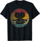 Movies Camera Motion Pictures Cinephile Vintage Retro T-Shirt - T-Shirt | Black