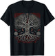 Tree of Life Viking Midgard Thor Walhalla T-Shirt - T-Shirt | Black