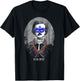 Funny Edgar Allan Poe Mardi Gras Mashup T-Shirt - T-Shirt | Black