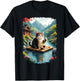 Kawaii Cat Lover Japanese Cats Owner Sushi Anime Otaku T-Shirt - T-Shirt | Black