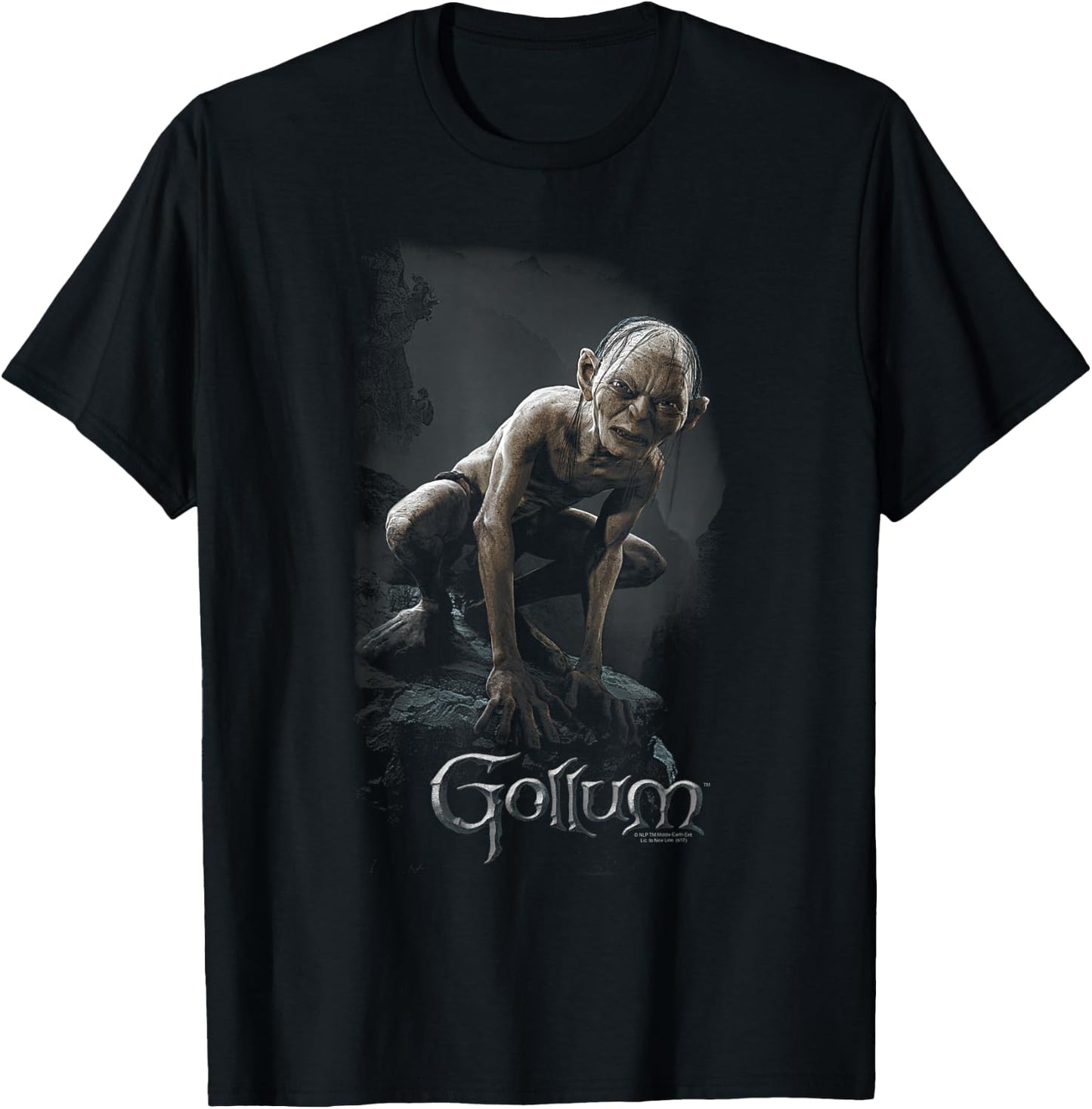 Lord of the Rings Gollum T-Shirt - T-Shirt | Black