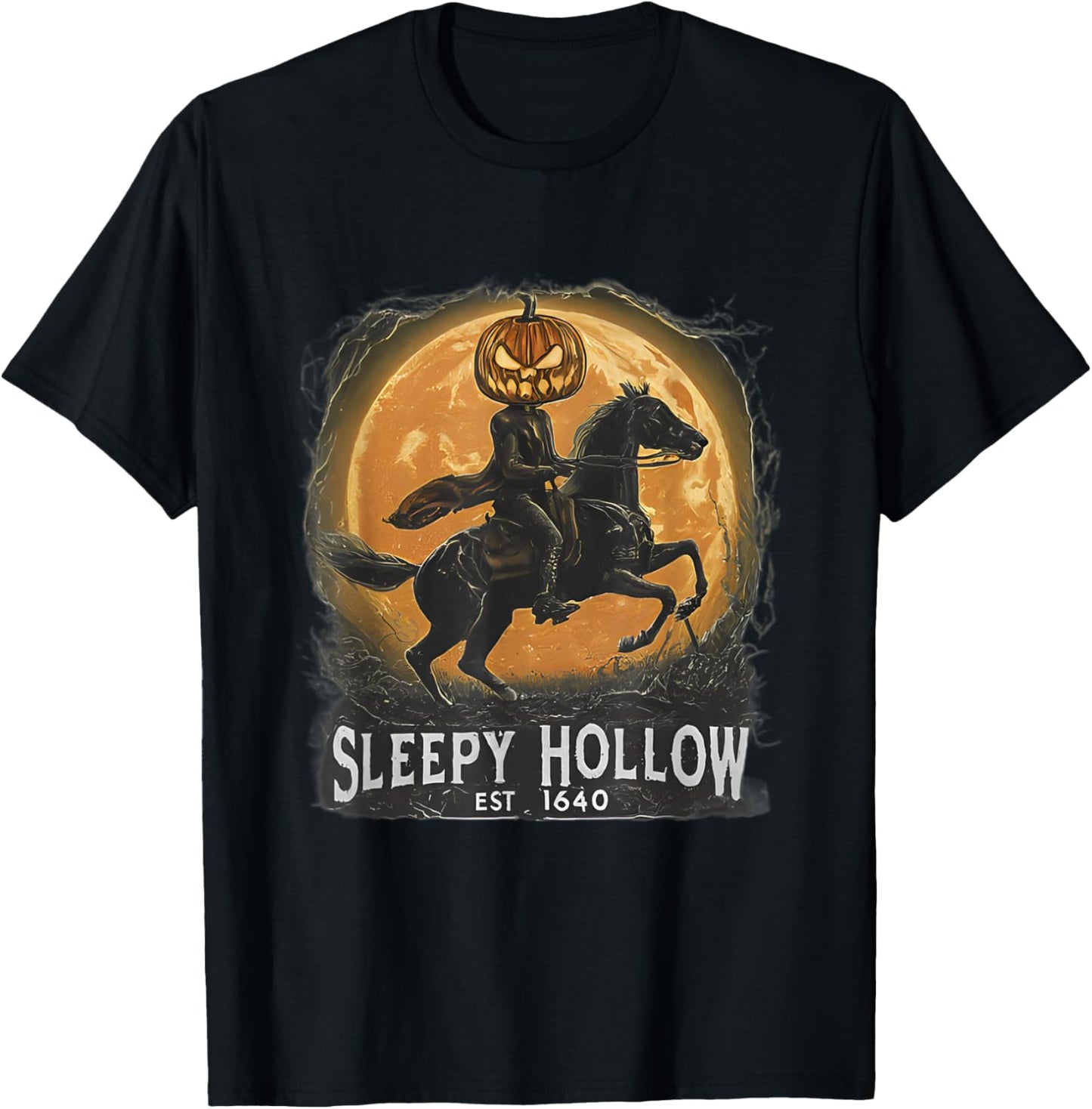 Sleepy Hollow Headless Horseman T-Shirt - T-Shirt | Black