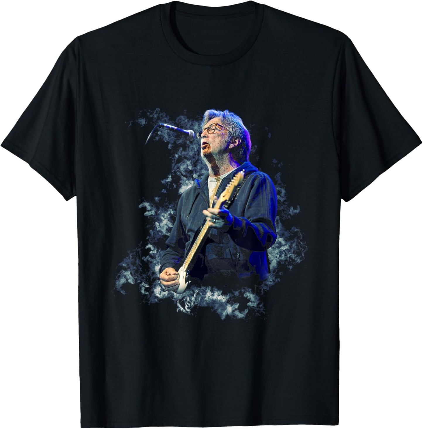 Eric Clapton at Paul Jones Charity Concert 2018 , Black, S T-Shirt - T-Shirt | Black