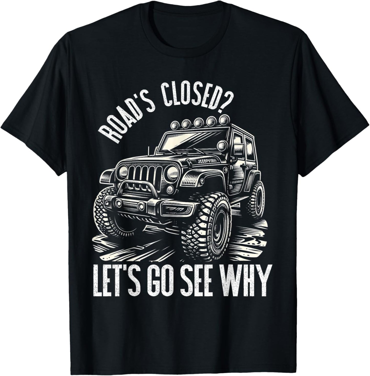 Offroad Racing Dad SxS 4X4 Off-Roading SUV UTV Car Lovers T-Shirt - T-Shirt | Black