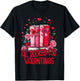 All Booked For Valentines Book Lovers Teacher Valentines T-Shirt - T-Shirt | Black